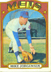 1972 Topps Baseball Cards      016      Mike Jorgensen